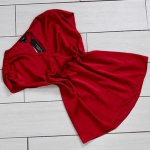 Talbots Crushed Silk Style Top